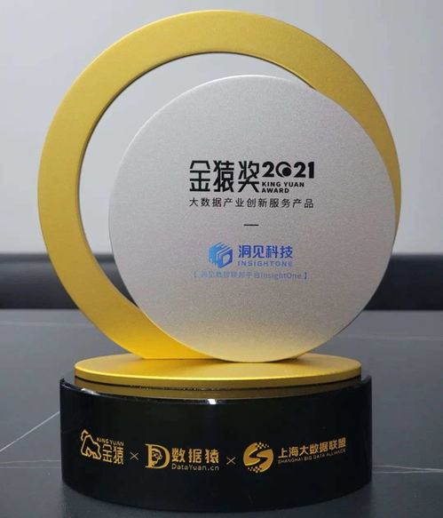 洞見科技榮獲 2021大數據產業創新服務產品 獎,并入選 中國數據智能產業圖譜