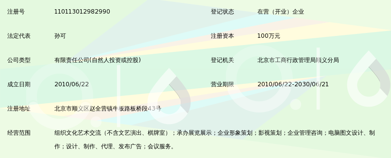 北京久合天文化傳播 其他文化藝術經紀代理的創新與實踐